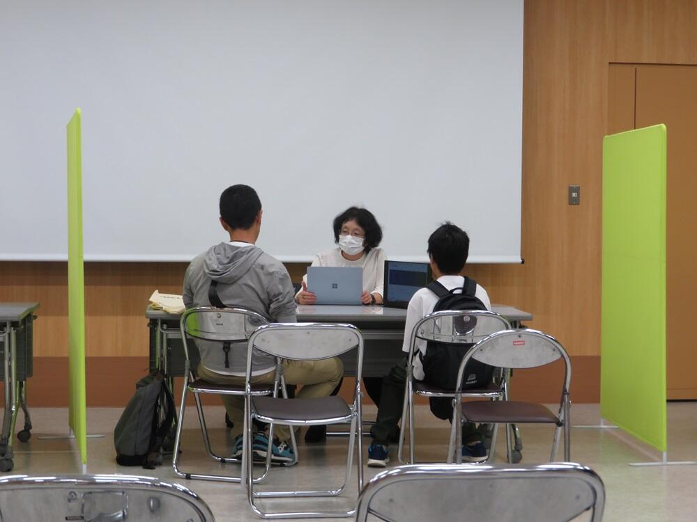 個別相談会・学寮説明会・女子学生による相談コーナー