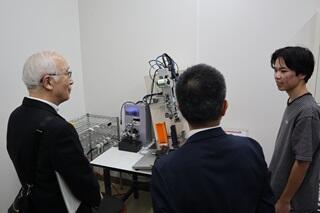 起業家工房の見学