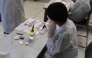 奈良県主催　環境にやさしいエネルギー学習イベントに山田研究室が参加しました