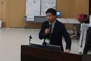 江崎校長の開会挨拶