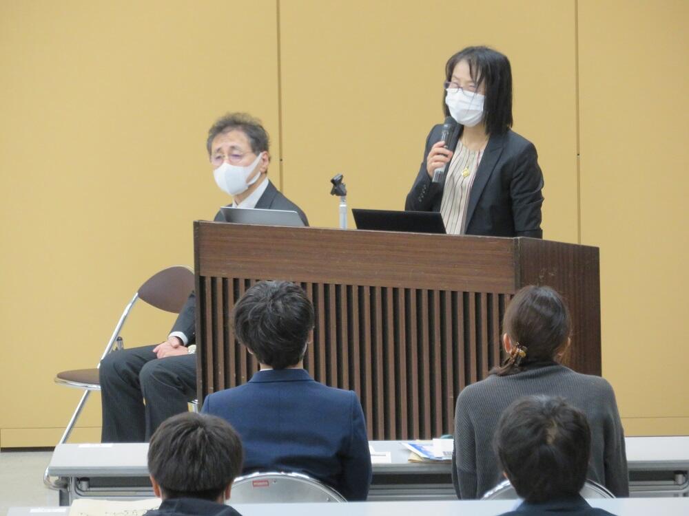 挨拶をする後藤校長.JPG