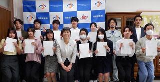 令和７年度 起業家工房 運営学生スタッフ委嘱式を実施