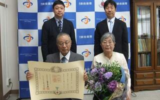 世古忠 名誉教授が来校されました（令和８年春の叙勲受章）