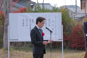 高専制度創設60周年・奈良高専創立60周年記念植樹式