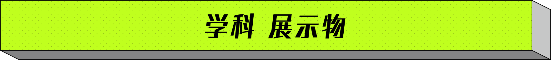 学科 展示物